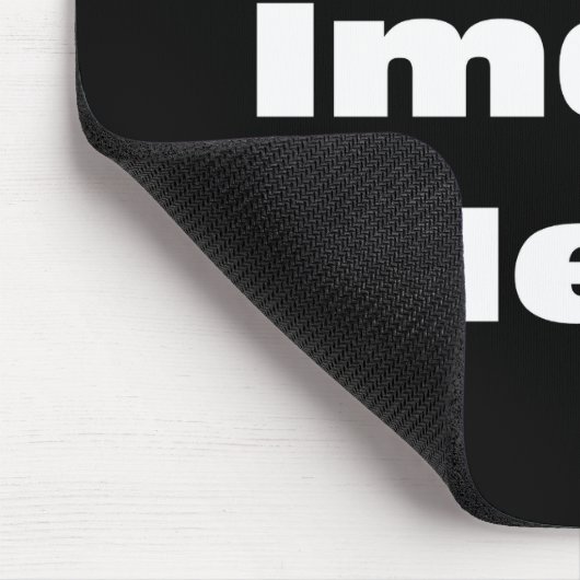 あなた自身のギフトのテンプレートを作成して下さい マウスパッド (コーナー)