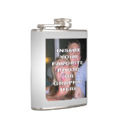 あなた自身のクールなスキットルを作成して下さい フラスク (右)