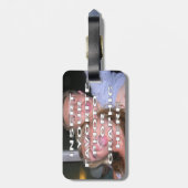 あなた自身のグラフィックが付いているカスタムな荷物のラベル ラゲッジタグ (裏面縦)