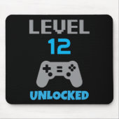あなた自身のゲーマーのレベルの賭博のテンプレートを作成して下さい マウスパッド (正面)