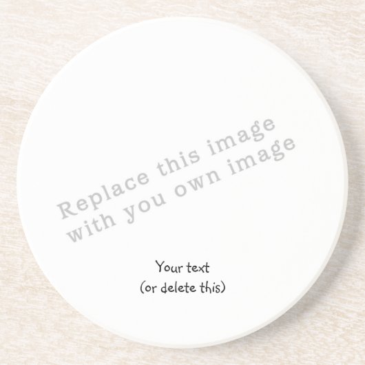 あなた自身のコースターを作って下さい コースター (正面)