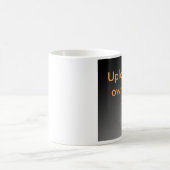 あなた自身のコーヒーカップを設計して下さい コーヒーマグカップ (中央)