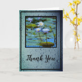 あなた自身のサンキューカードを作成して下さい カード (黄色い花)