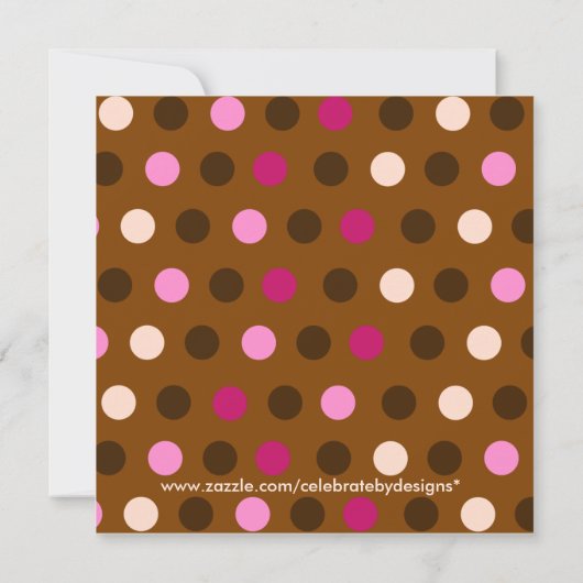 あなた自身のサンデーの誕生日の招待状を作って下さい 招待状 (裏面)