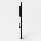 あなた自身のシンプルな写真のコラージュw/Customの名前を作成して下さい Case-Mate iPhoneケース (裏面/左)