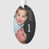 あなた自身のシンプルな簡単を楕円形2つのイメージ作成して下さい オーナメント (正面)