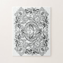 あなた自身のジグソーパズルを着色して下さい ジグソーパズル