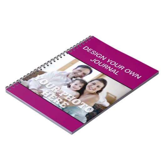 あなた自身のジャーナルを設計して下さい ノートブック (左側)