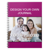 あなた自身のジャーナルを設計して下さい ノートブック (正面)