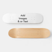 あなた自身のスケートボードを作成して下さい スケートボード (横)