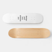 あなた自身のスケートボードを設計して下さい スケートボード (横)