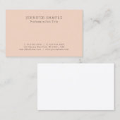 あなた自身のスタイリッシュなシンプルな設計を作成して下さい 名刺 (正面/裏面)