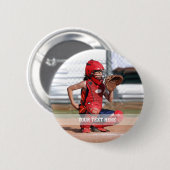 あなた自身のスポーツの写真を作成して下さい 缶バッジ (正面&裏面)