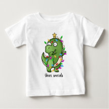 あなた自身のダビングのクリスマスの恐竜を作成