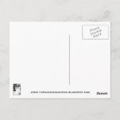 あなた自身のダーシー氏を見つけてください！ ポストカード (裏面)