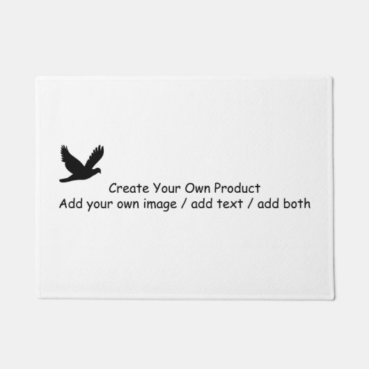 あなた自身のデザインを作成して下さい ドアマット (正面)