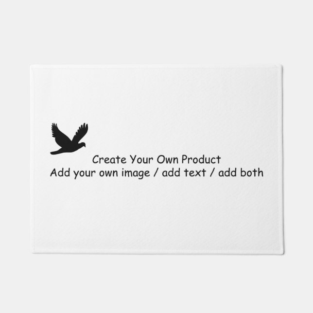 あなた自身のデザインを作成して下さい ドアマット (正面)