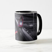 あなた自身のトラックに赤いハイヒールの鉄道をします マグカップ (正面右)