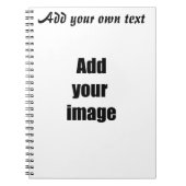 あなた自身のノートを作成して下さい ノートブック (正面)