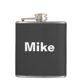 あなた自身のバチュラーパーティのフラスコを作成して下さい フラスク (正面)