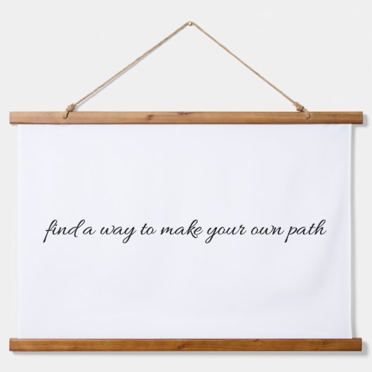 あなた自身のパスウッドトップウォールタペストリー 吊り下げ型タペストリー (正面)