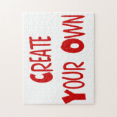 あなた自身のパズルを作成して下さい ジグソーパズル (縦)