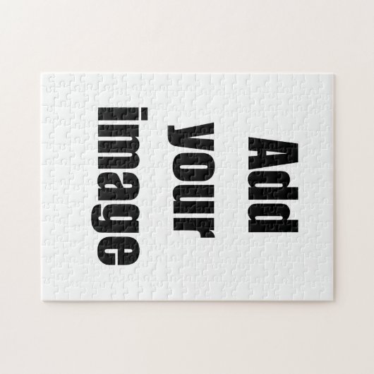 あなた自身のパズルを作成して下さい ジグソーパズル (横)