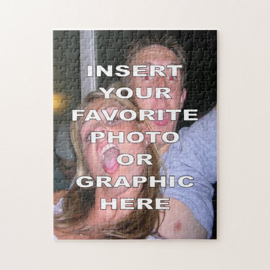 あなた自身のパズルを作成して下さい ジグソーパズル (縦)