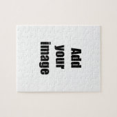 あなた自身のパズルを作成して下さい ジグソーパズル (横)