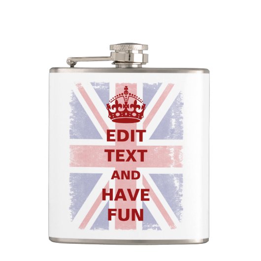 あなた自身のパロディを作って下さい フラスク (正面)