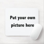 あなた自身のパーソナライズなマウスパッドを作成して下さい マウスパッド (マウス)