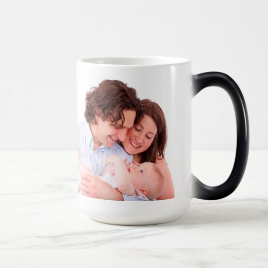あなた自身のパーソナライズな写真を作成して下さい モーフィングマグカップ (右)