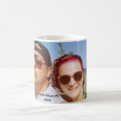 あなた自身のパーソナライズな旅行写真のギフトを作成して下さい コーヒーマグカップ (中央)