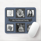 あなた自身のパーソナライズなInstagramの写真のコラージュを作って下さい マウスパッド (マウス)
