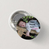 あなた自身のピンを作って下さい 缶バッジ (正面&裏面)