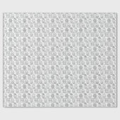 あなた自身のファンシーなカップケーキを着色して下さい ラッピングペーパー (フラット)