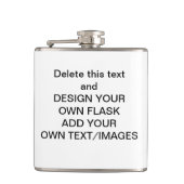 あなた自身のフラスコを設計して下さい フラスク (正面)