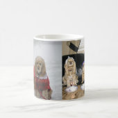 あなた自身のペットマグを作成して下さい コーヒーマグカップ (中央)