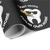 あなた自身のホルン歯科パンダークBG歯してはいけない ラッピングペーパー (ロールコーナー)