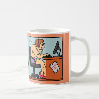 あなた自身のボスがあって下さい! コーヒーマグカップ