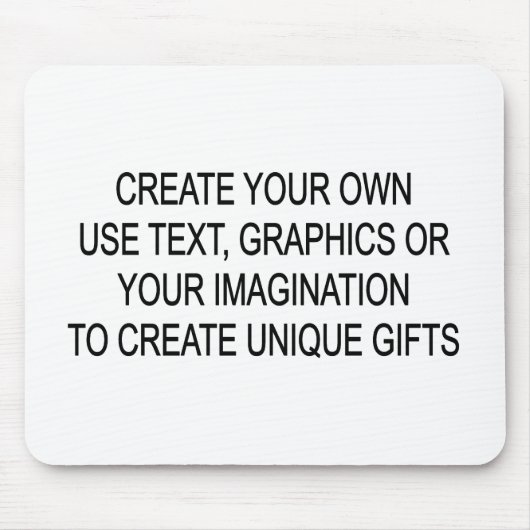 あなた自身のマウスマットを作成して下さい マウスパッド (正面)