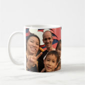 あなた自身のマグを作成して下さい コーヒーマグカップ (左)