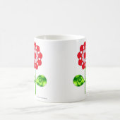 あなた自身のマグを着色して下さい! コーヒーマグカップ (中央)