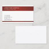 あなた自身のモダンによって複雑にされるデザインを作成して下さい 名刺 (正面/裏面)