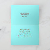 あなた自身のヤギはそれをカードカスタマイズ カード (内部)