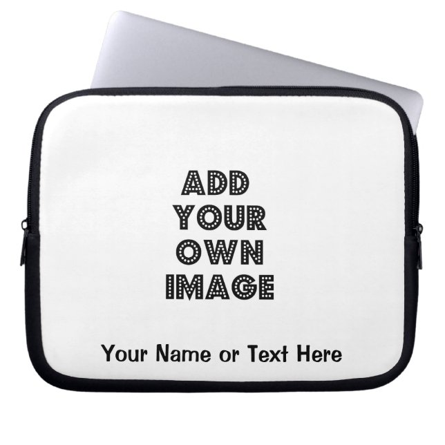 あなた自身のラップトップスリーブを作って下さい ラップトップスリーブ (正面)