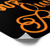 あなた自身のリスクで入力ハロウィン不気味の歓迎 ポスター (角)