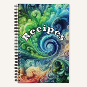 あなた自身のレシピ本 ノートブック (正面)