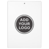 あなた自身のロゴおよび文字ビジネスを加えて下さい クリップボード (裏面)