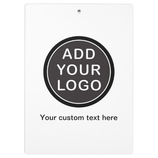 あなた自身のロゴビジネスを加えて下さい クリップボード (裏面)